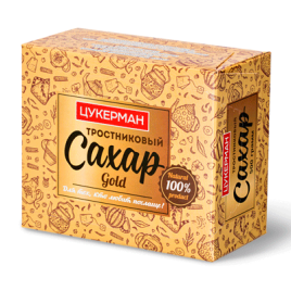 Сахар рафинад тростник.Gold Цукерман .0,5г