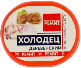 Холодец из свинины и говядины 400г Ремит лоток