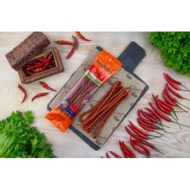 Колбаски с/к мясные Kabanos Chili 70г Ремит