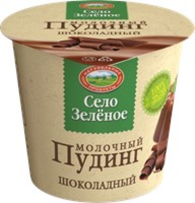 Пудинг Шоколад 3% "Село Зеленое" 120г