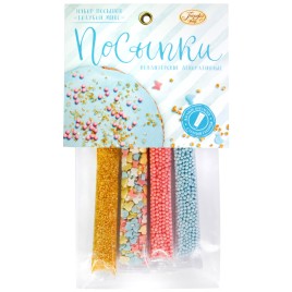 Посыпки Голубой микс 20*15*4г Парфэ Декор