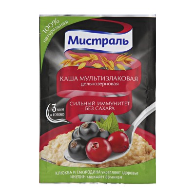 Мистраль Каша мультизлаковая Сильный имунитет 40гр