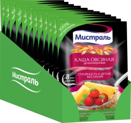 Мистраль Каша овсяная Стройность и детокс 40гр