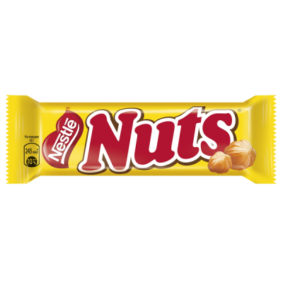 Шоколадный батончик Nuts 50г