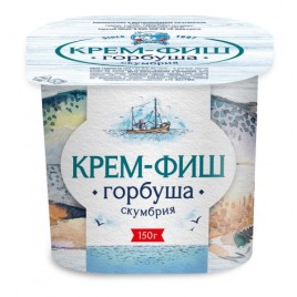 Крем-Фиш Кальмар горбуша-скумбрия 150гр