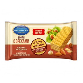 Вафли с орехами /Коломенское/ 220гр