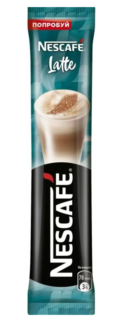 Кофе 3в1 Нескафе классик латте 18г