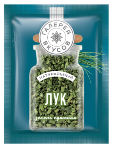 Лук зелень сушеная 5г Галерея Вкусов