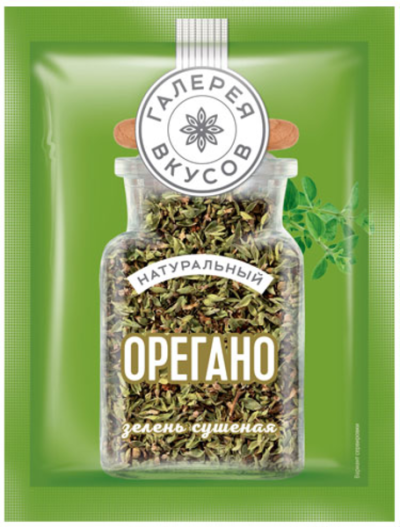 Орегано зелень сушеная 7г Галерея Вкусов