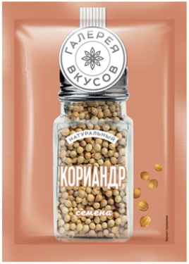 Кориандр семена 10г Галерея Вкусов