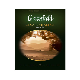 Чай Гринфилд черный Classic Breakfast 100 пак