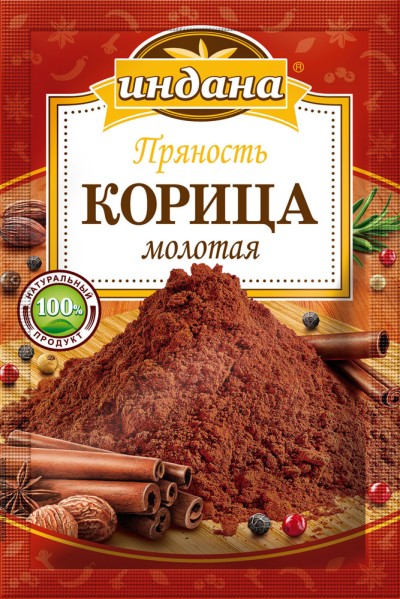 Корица ИНДАНА 15гр молотая