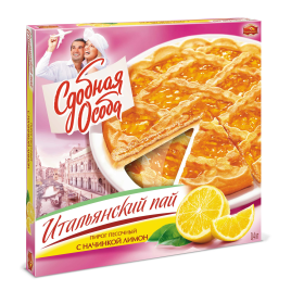 Пирог лимон. Итальянский пай Черемуш. 400г