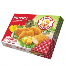 Наггетсы из цыпленка с сыром 300г Золотой петушок