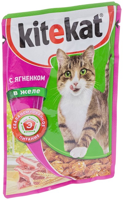 Китикет д/кош. с ягненком в желе  85г