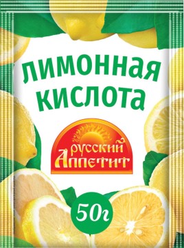 Лимонная кислота "Русский Аппетит" 50г