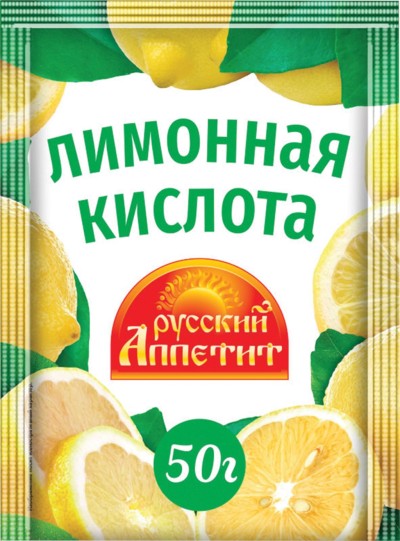 Лимонная кислота "Русский Аппетит" 50г