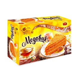 Торт Медовик классический 380г Черемушки
