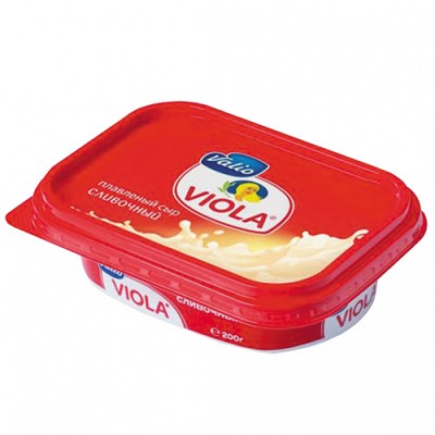 БЗМЖ Сыр плавленый Виола слив. (ван) 200г