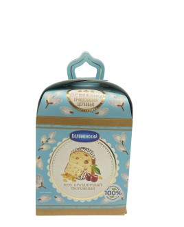 Кекс Праздничный творожный 0,45кг. Коломенский