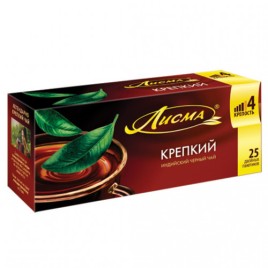 Чай Лисма черный индийский 25п