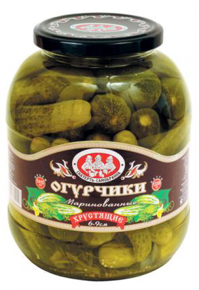 Огурчики марин. 1,415л ст/б Скатерть Самобранка