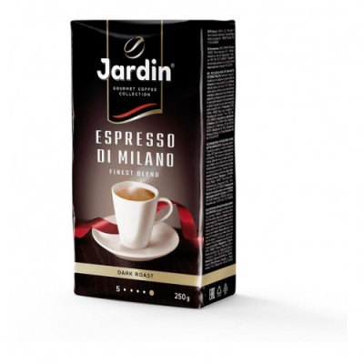 Кофе Жардин экспрессо милано 250г мол.