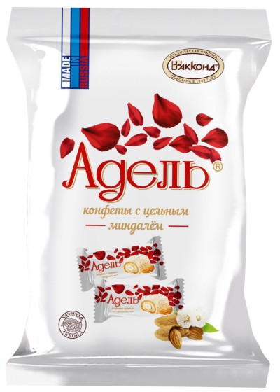 Конфеты Адель с цельн.миндалем 1кг. Акконд
