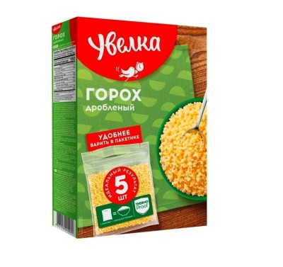 Увелка Горох вар./пакет 5х80г