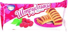 Штрудлики с малиной Полет 200г