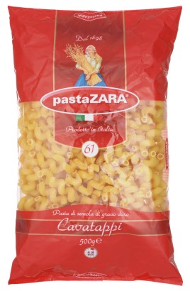 Паста Зара Макаронные изделия Рожок № 61 500г