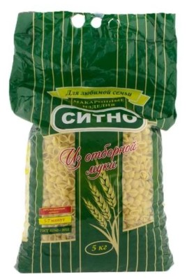Ситно Макароны Ракушки 5кг