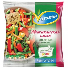 Мексиканская смесь зам. 0,4кг Витамин Мираторг