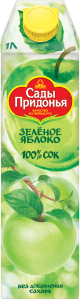Сок Сады придонья зеленое яблоко1л