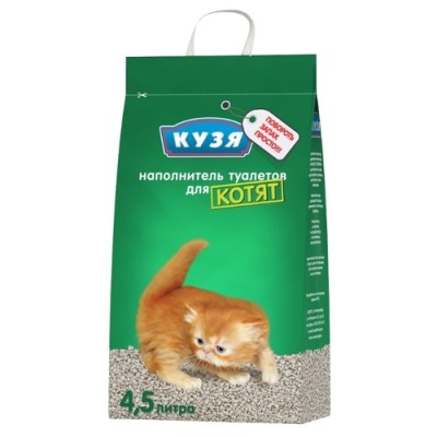 Наполнитель Кузя для котят 4,5л