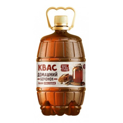 Квас Домашний бочонок 1.5л