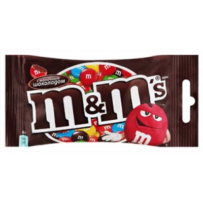 Драже M&Ms шоколад 45г