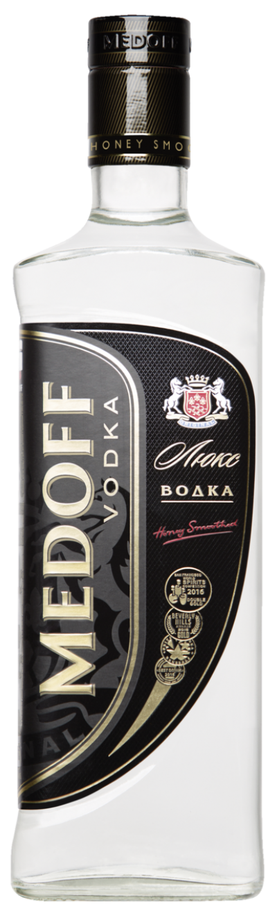 Водка Медофф Люкс 40 % 0,5 л