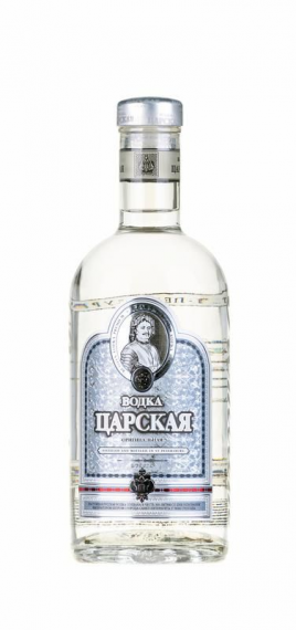 Водка Царская оригинальная ладога 40% 0,7л.