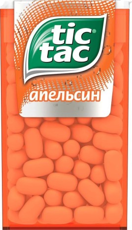 Драже Тик-Так со вкусом Апельсина 49г