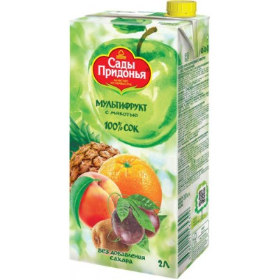 Нектар Сады Придонья Мультифрукт 2л