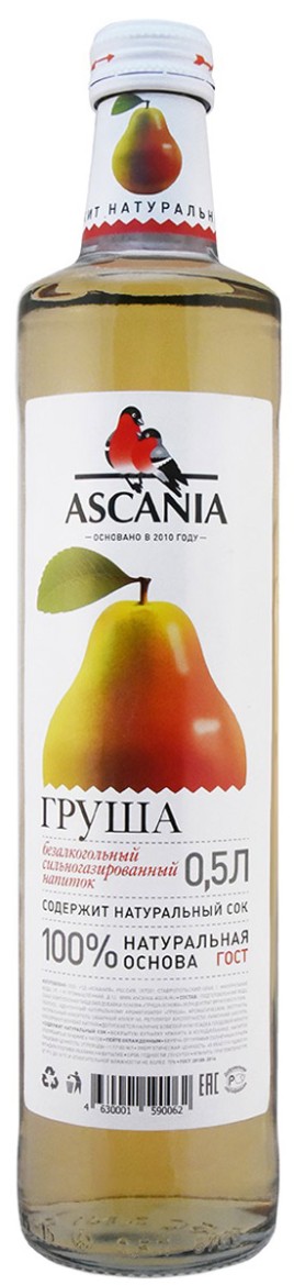 Напиток Аскания Груша 0,5л