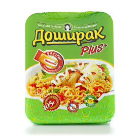 Лапша Доширак Плюс куриная конт.105г