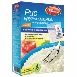 Увелка Рис круглозерный шлифованный 5*80г