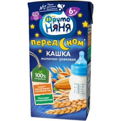 Кашка ФрутоНяня мультизлаковая молочная 200г