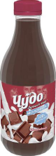БЗМЖ Коктейль Чудо молоч. шоколад 2% 950г пэт