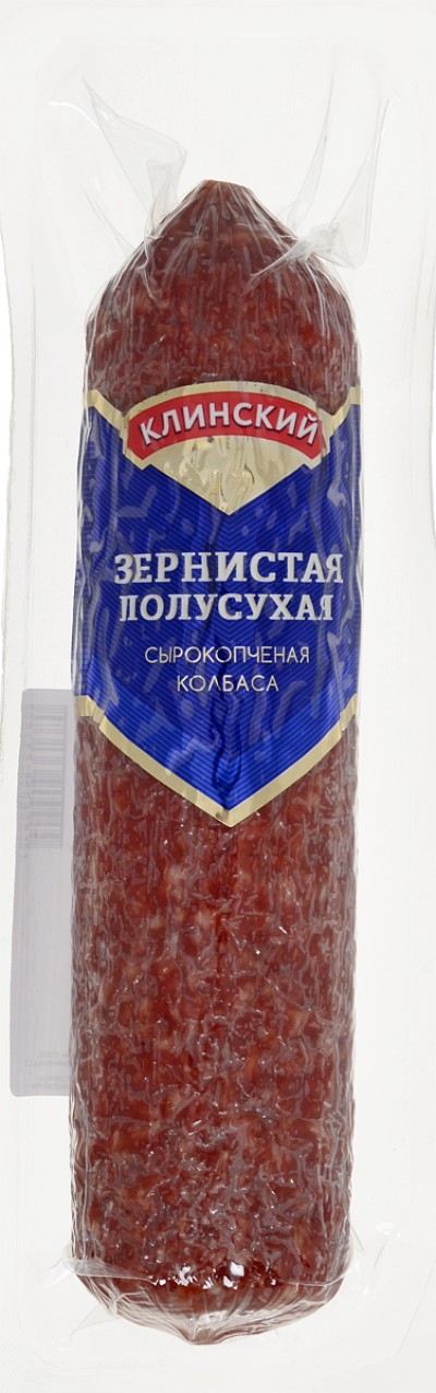 Колбаса Зернистая с/к.в/с.в/у.Клин 300г.