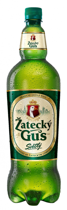 Пиво Жатецкий гусь 1,35л 4,6% пэт