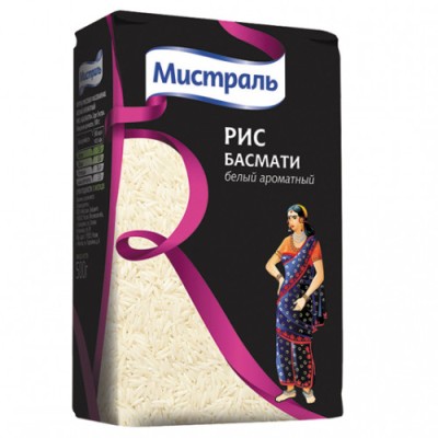 Мистраль Рис Басмати 0,5кг.