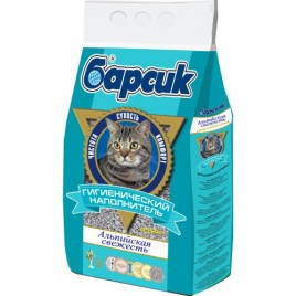 Наполнитель Барсик Альпийская свежесть 4,54л